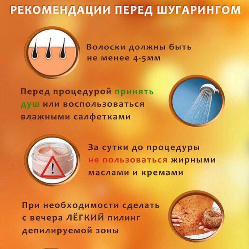 РЕКОМЕНДАЦИИ ПО ШУГАРИНГУ