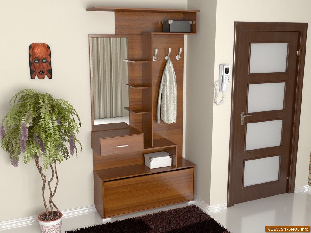 Прихожие на заказ в Волжском. Шкафы, тумбочки, вешалки, полочки для обуви.